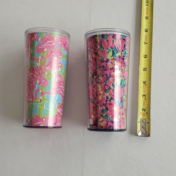 Lilly Pulitzer Two Travel Cup Tumblers - Picture 4 of 5